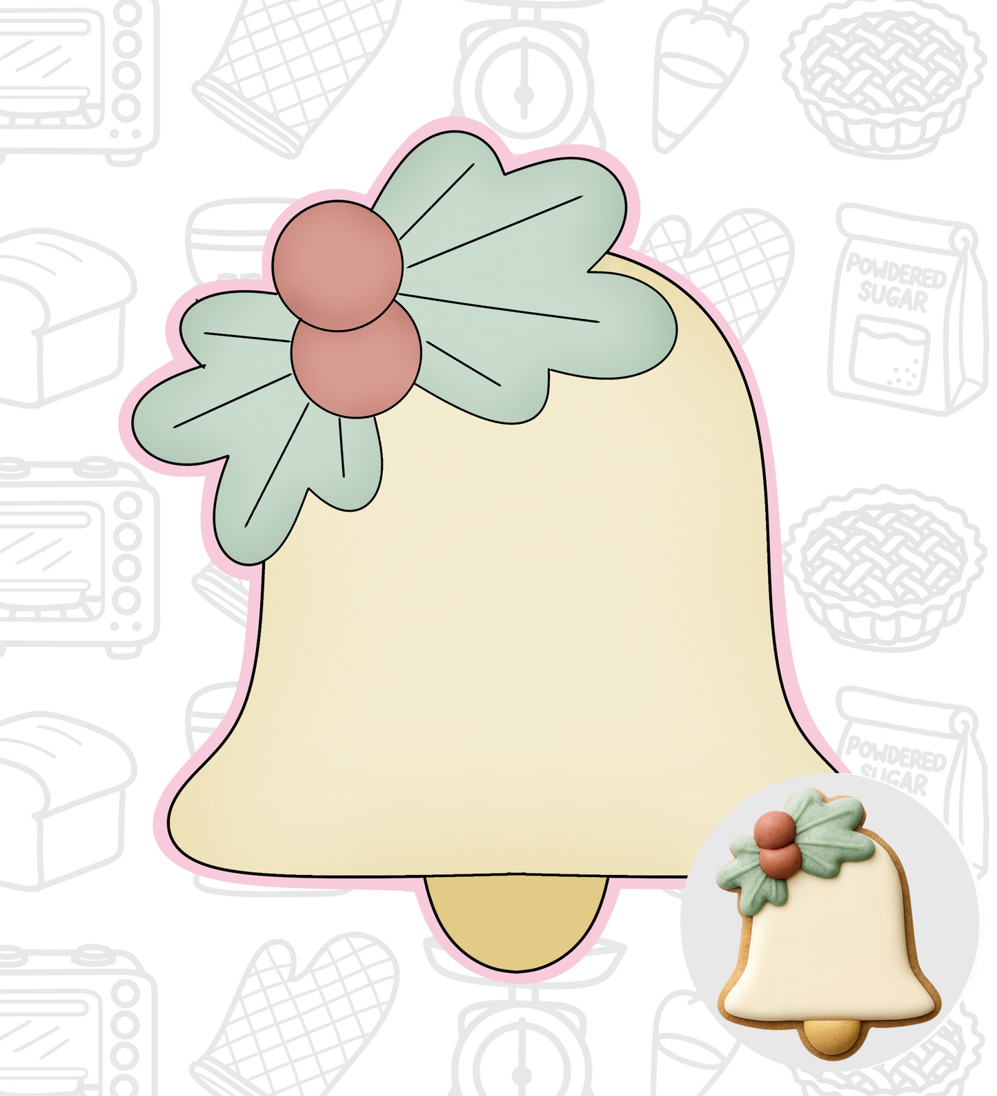 386. Bell Cookie Cutter