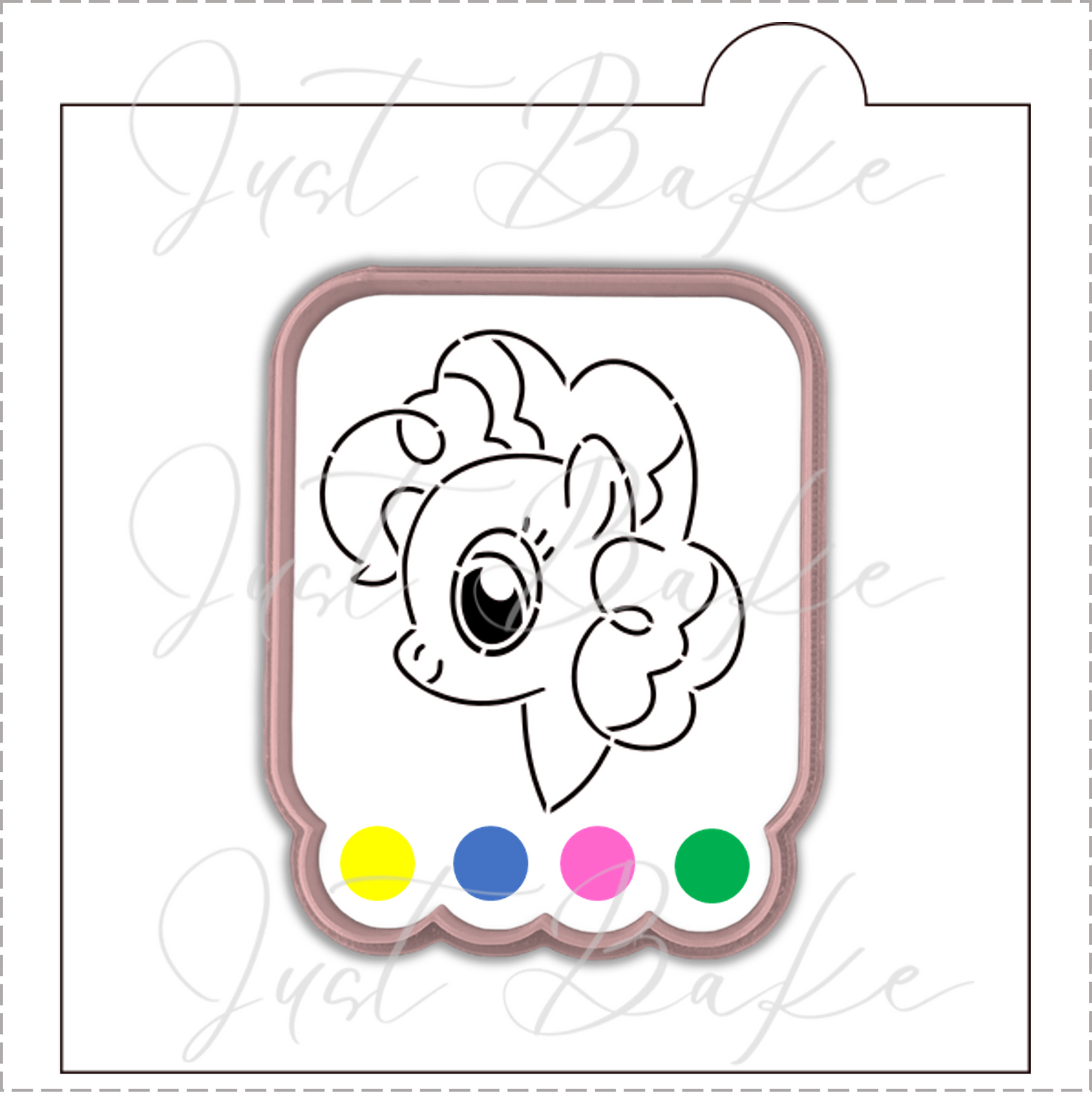 S0085 - MY LITTLE PONY PYO STENCIL