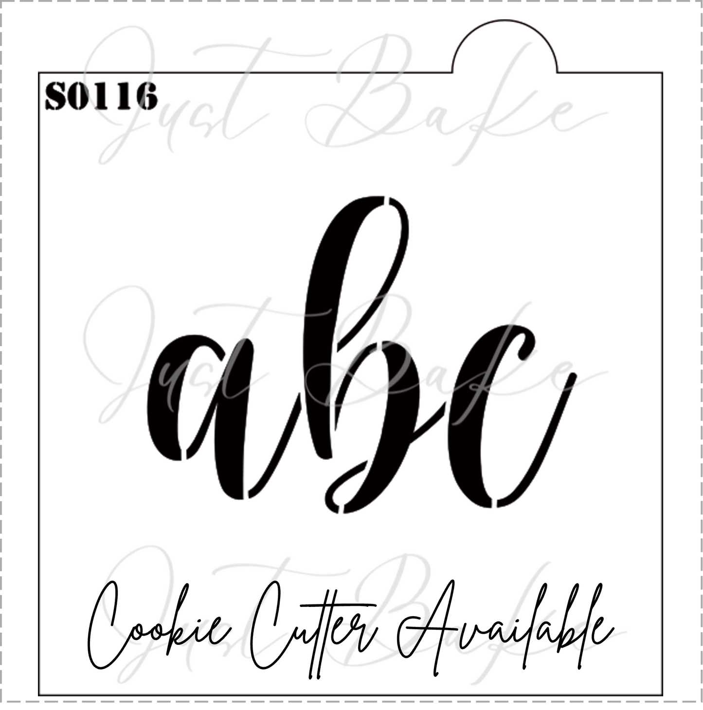 S0116 - ABC STENCIL