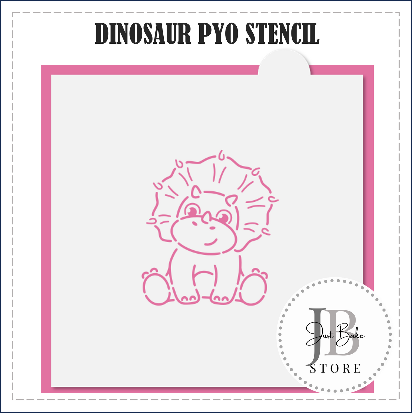 S103 - DINOSAUR PYO STENCIL