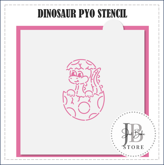 S104 - DINOSAUR PYO STENCIL