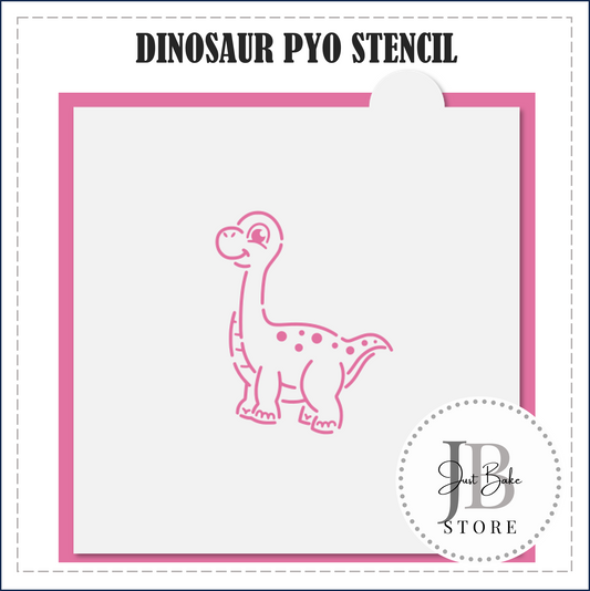 S107 - DINOSAUR PYO STENCIL