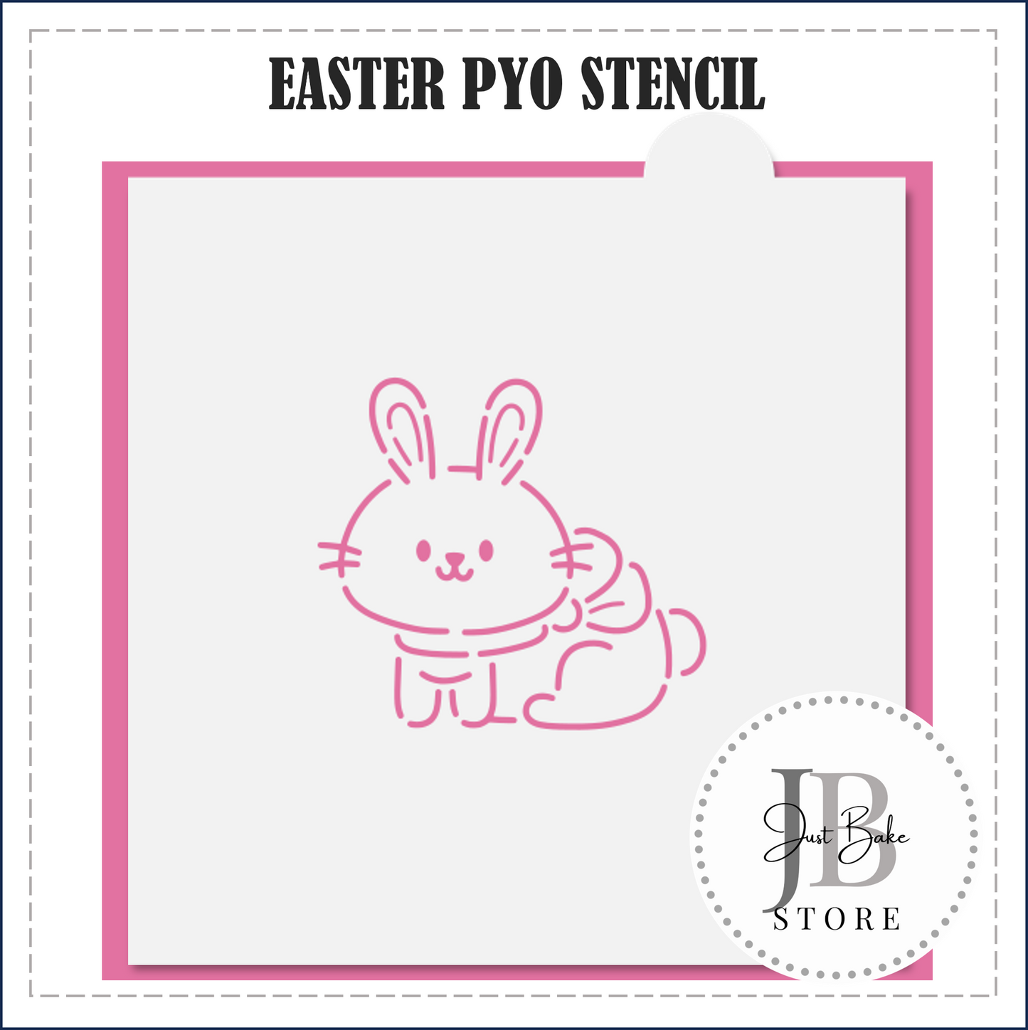 S110 - EASTER PYO STENCIL