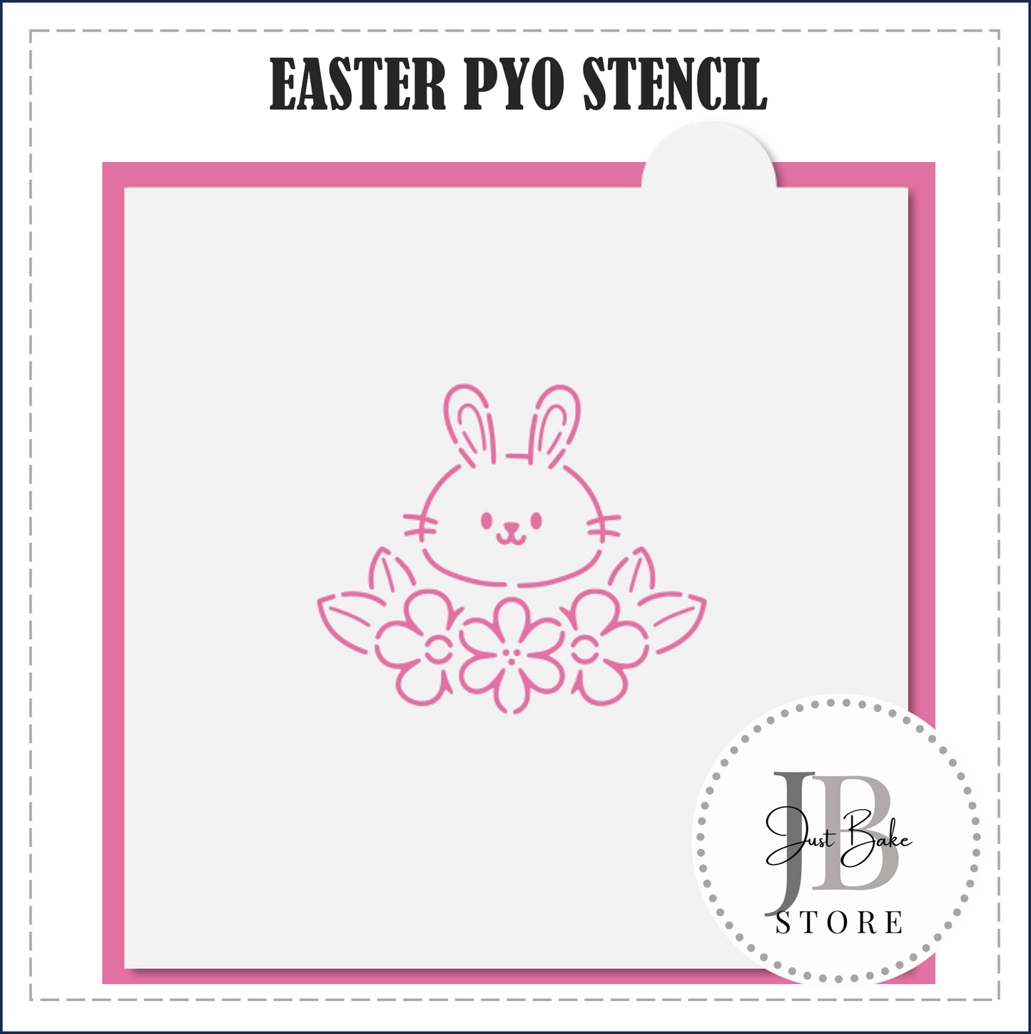 S111 - EASTER PYO STENCIL