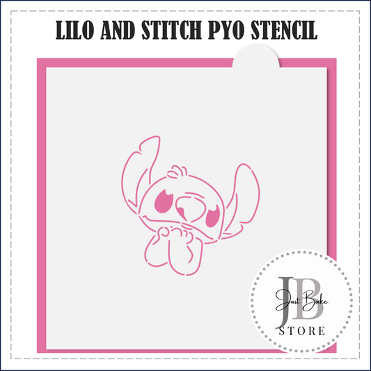 S130 - LILO AND STITCH PYO STENCIL