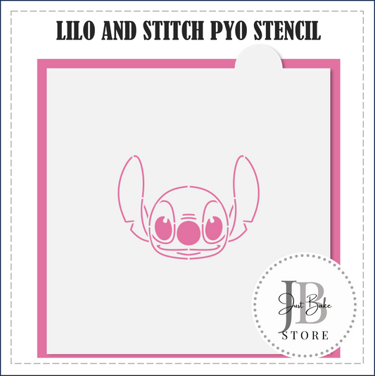 S131 - LILO AND STITCH PYO STENCIL