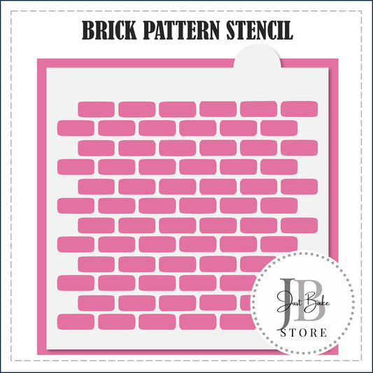 S134 - BRICK PATTERN STENCIL