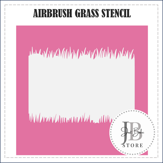 S140 - AIRBRUSH GRASS STENCIL