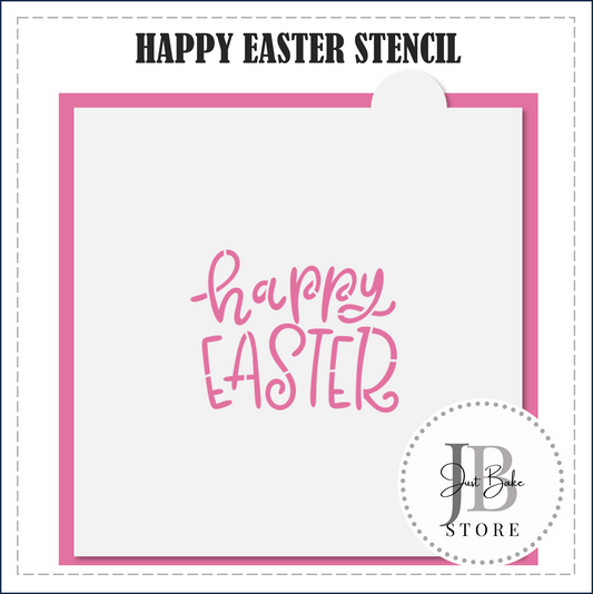 S155 - HAPPY EASTER STENCIL