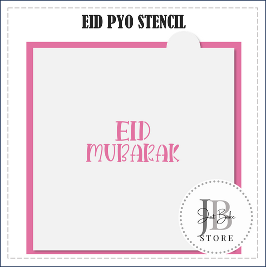S158 - EID PYO STENCIL
