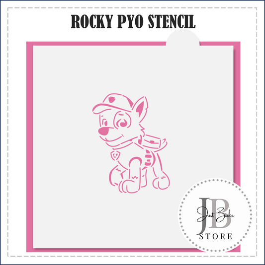S164 - ROCKY PYO STENCIL