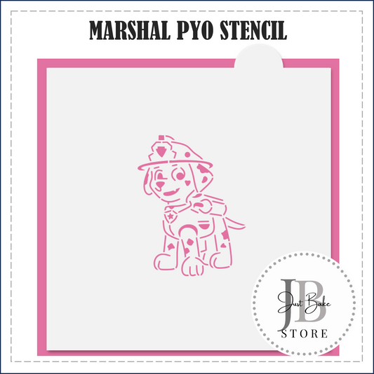 S165 - MARSHAL PYO STENCIL