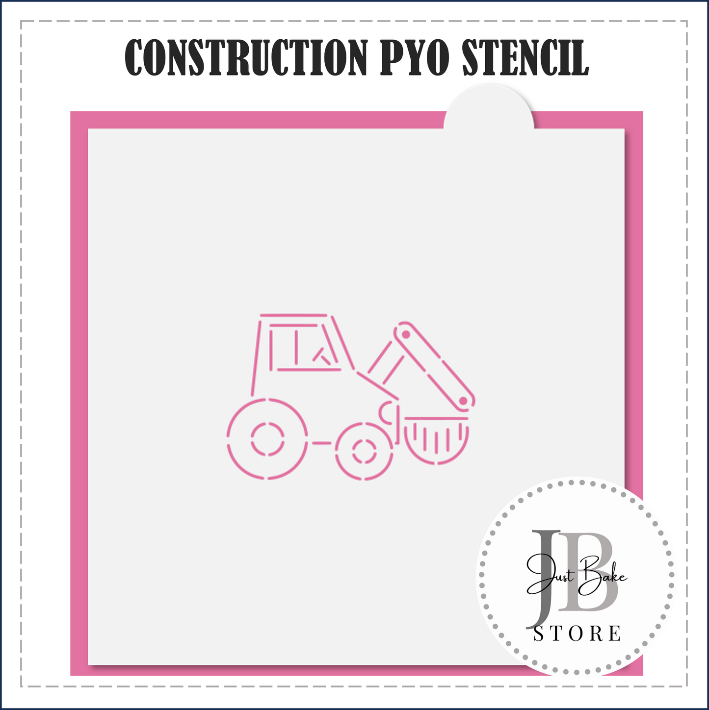 S188 - CONSTRUCTION PYO STENCIL