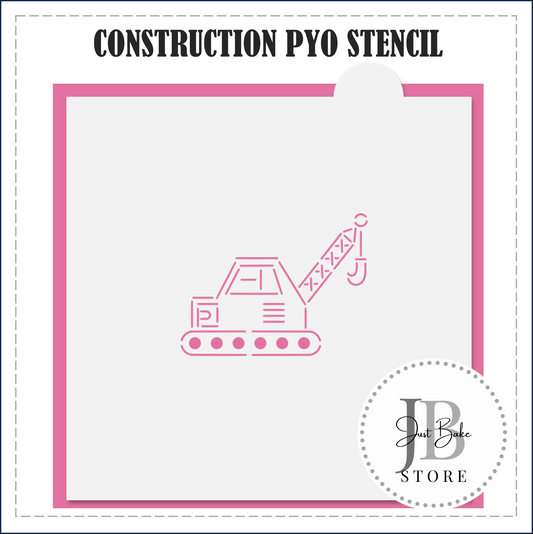 S189 - CONSTRUCTION PYO STENCIL