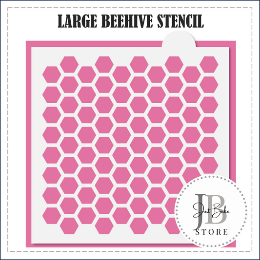 S39 - LARGE BEE HIVE STENCIL