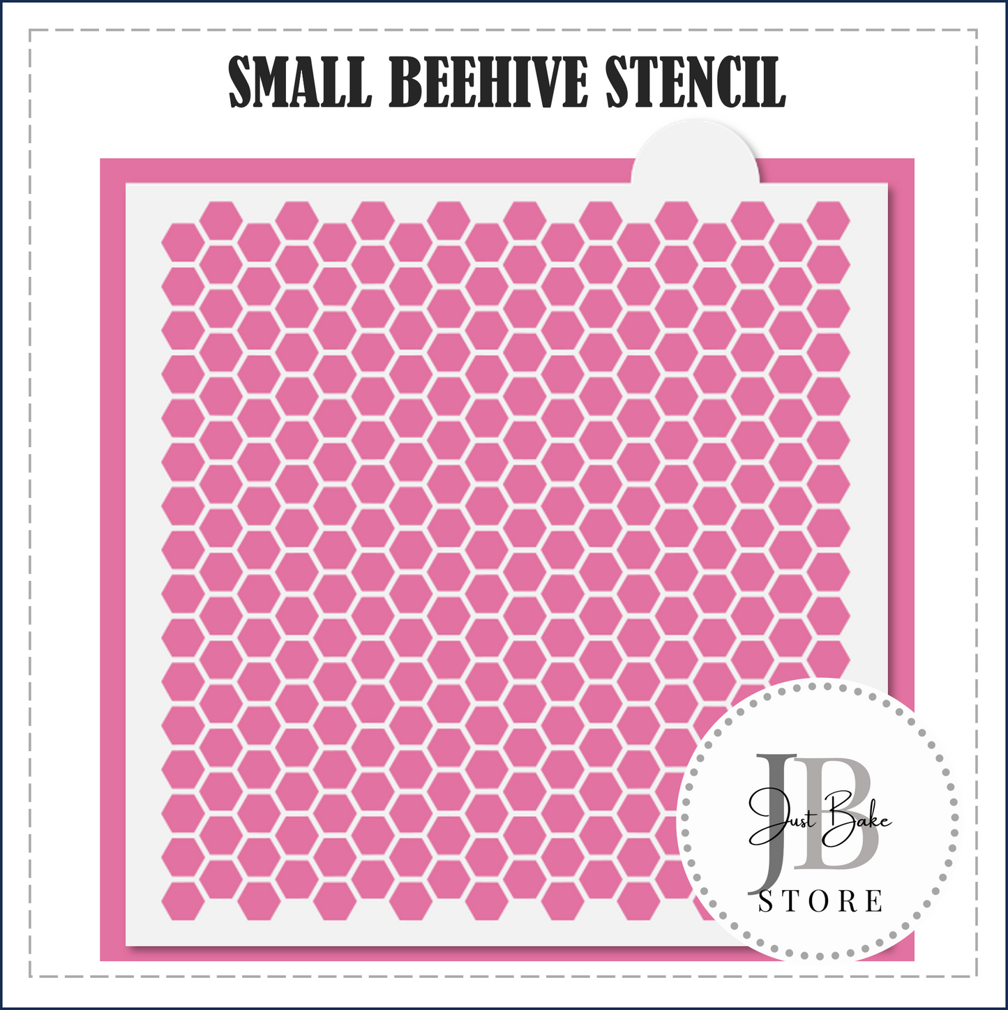 S40 - SMALL BEE HIVE STENCIL