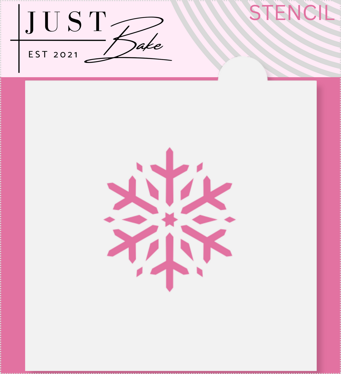 S46 - SNOWFLAKE STENCIL