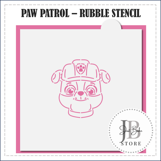 S87 - PAW PATROL - RUBBLE STENCIL