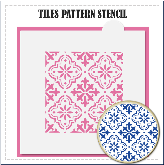 S98 - TILE PATTERN STENCIL