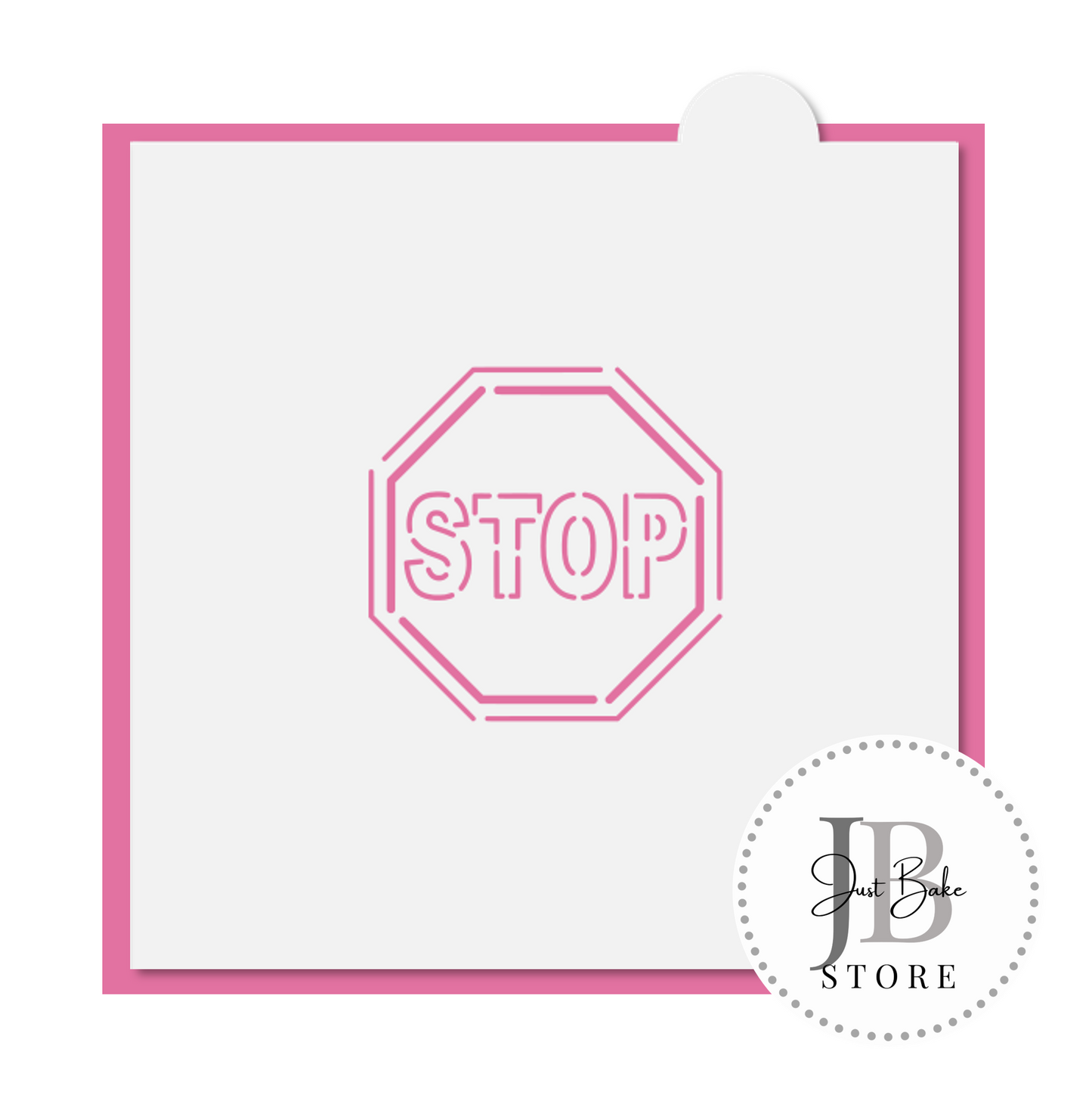 STENCIL0021 - Construction - Stop Sign PYO Stencil