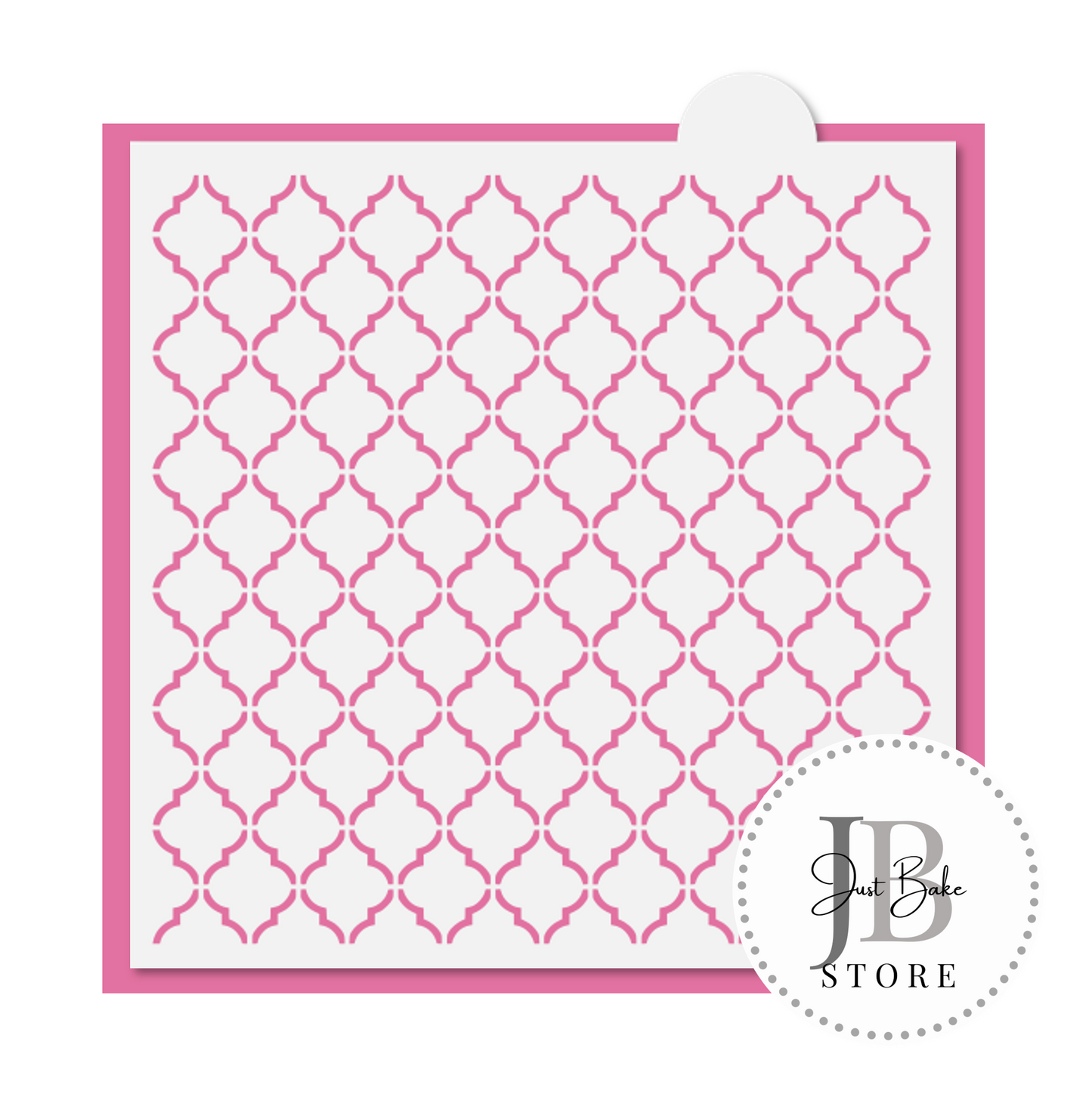 STENCIL0029 - Patterns - Quatrefoil Stencil