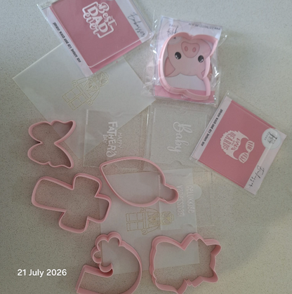 SALE BUNDLE 14 - Debossers, Cookie Cutters and Fondant Stamps