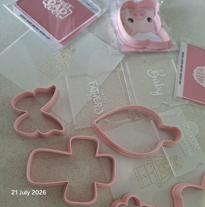 SALE BUNDLE 14 - Debossers, Cookie Cutters and Fondant Stamps