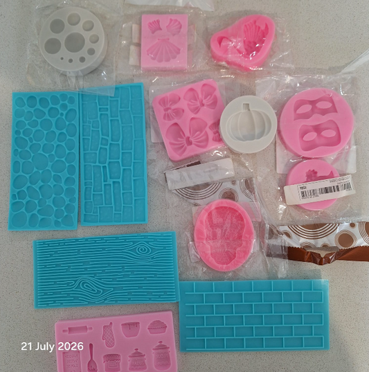 SALE BUNDLE 18 - Debossers and Moulds and impression tiles
