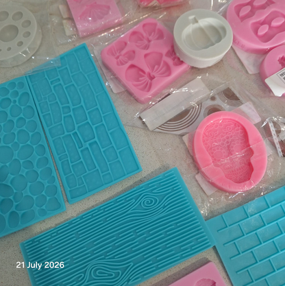 SALE BUNDLE 18 - Debossers and Moulds and impression tiles