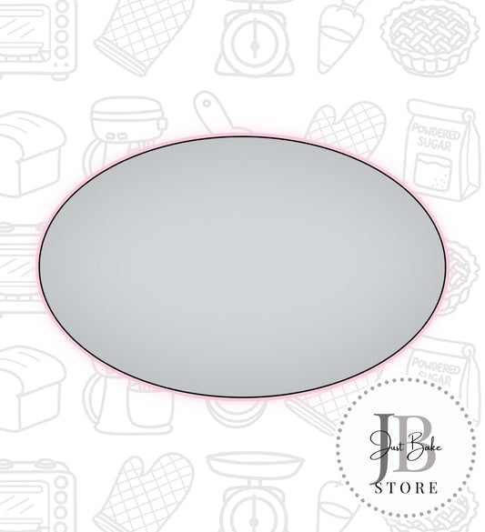 163. Plaque (Oval) Cookie Cutter
