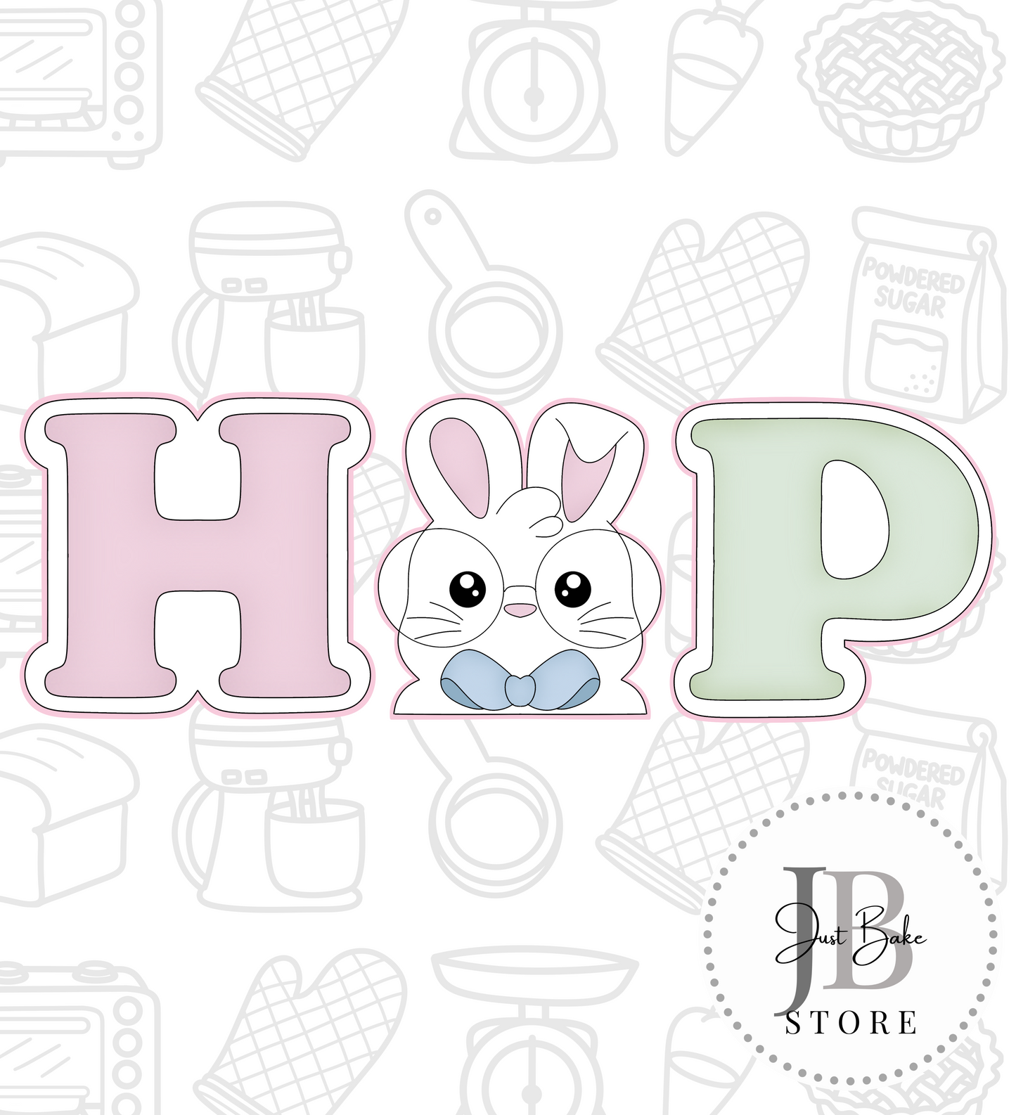 801. HOP Cookie Cutter Set