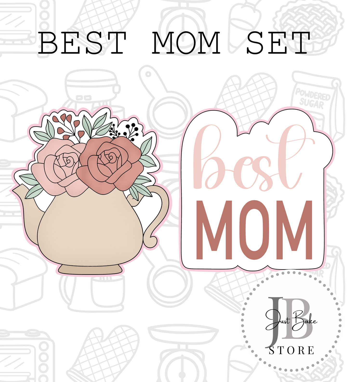 837. Best Mom Cookie Set