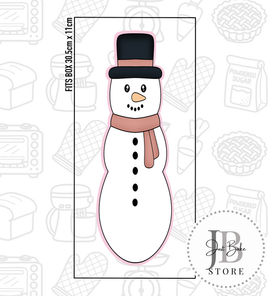 279. Tall Snowman Cutter (25cm x 8cm)