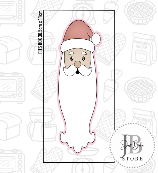 280. Tall Santa Cutter (25cm x 8cm)