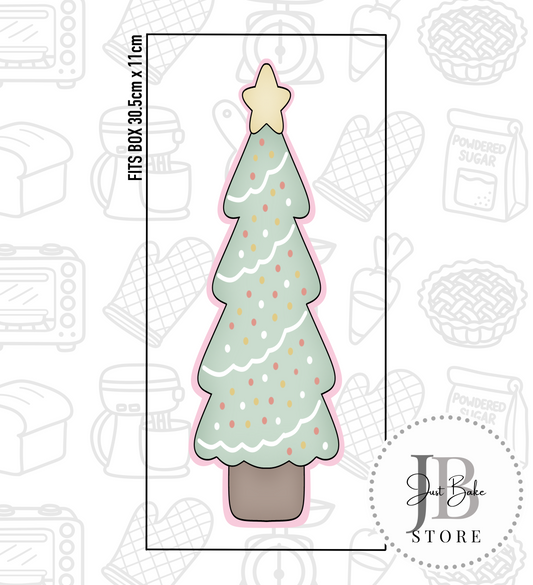 278. Tall Christmas Tree Cutter (25cm x 8cm)