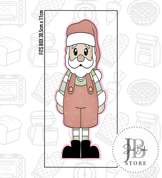 309. Tall Santa Cutter (25cm x 8cm)