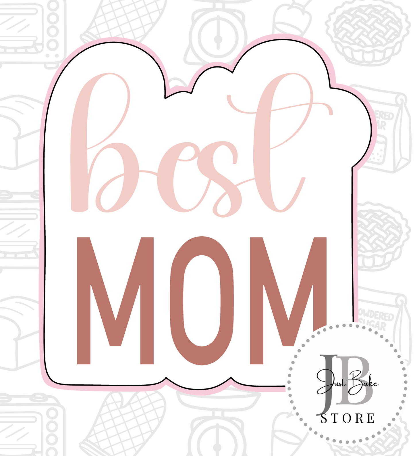 837. Best Mom Cookie Set