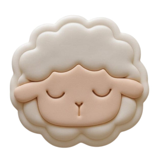 CUPCAKE CUTTER AND STAMP - SHEEP
