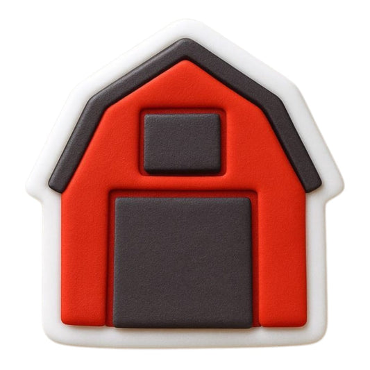 CUPCAKE CUTTER AND STAMP - BARN