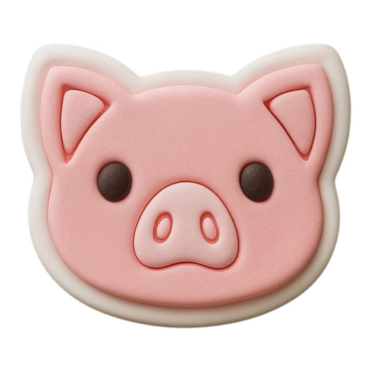 CUPCAKE CUTTER AND STAMP - PIG