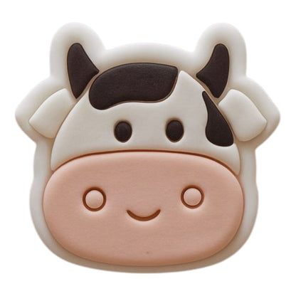CUPCAKE CUTTER AND STAMP - COW