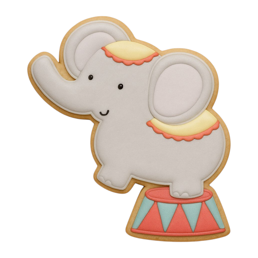 C0123 - Circus Elephant Cookie Cutter