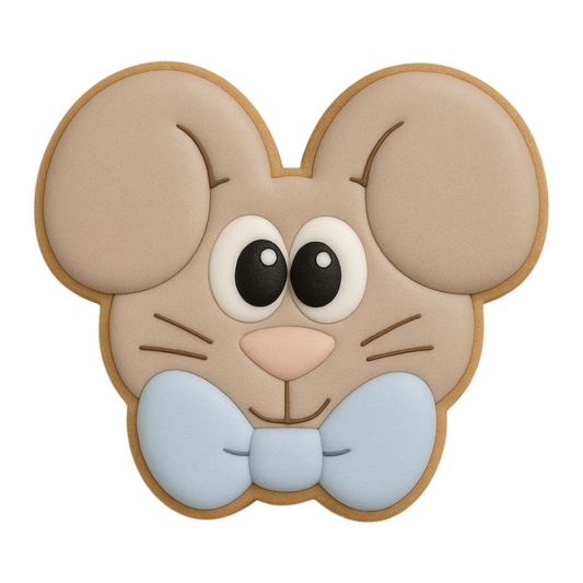 C0334 - Bunny Boy Face Cookie Cutter