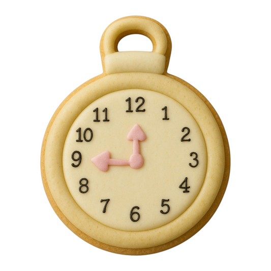 C0134 - Alice in Wonderland Clock Cookie Cutter