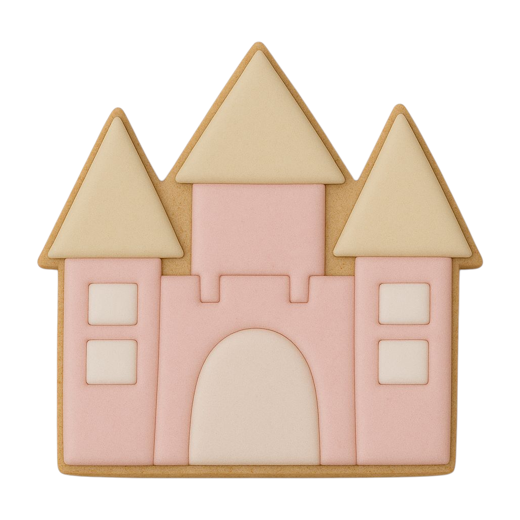 C0277 - Princess Castle Cookie Cutter
