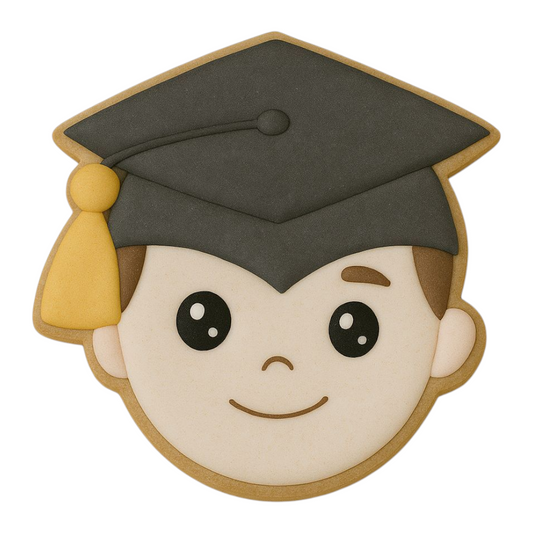 C0243 - Graduation Boy Cookie Cutter