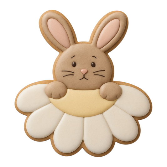 C0326 - Daisy Bunny Cookie Cutter