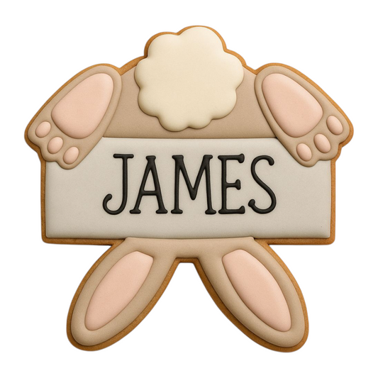 C0381 - Bunny Plaque Cookie Cutter