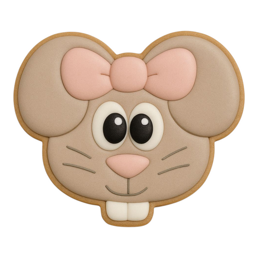 C0333 - Bunny Girl Face Cookie Cutter