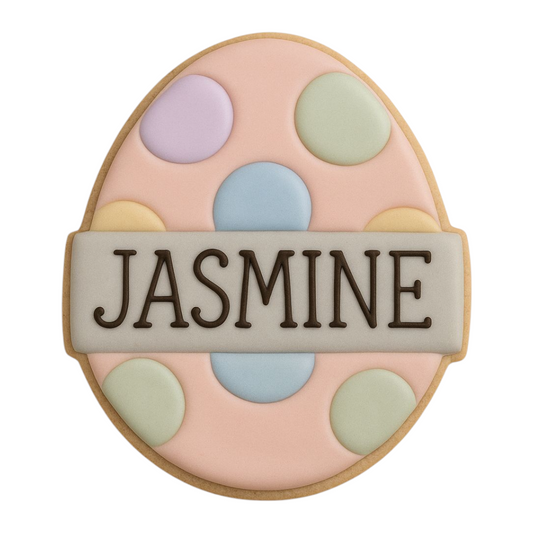 C0327 - Easter Egg Plaque Cookie Cutter